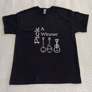 NWT Pick A Winner Graphic Tee, Various Sizes, Black